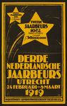 750023 Affiche van de 3e Jaarbeurs te Utrecht.